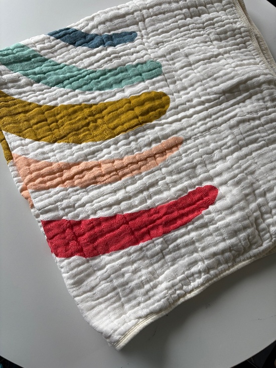 Clementine Kids Other - New Clementine kids Baby Quilt Rainbow